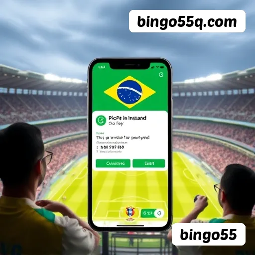 Bônus boas-vindas bingo55 R$100